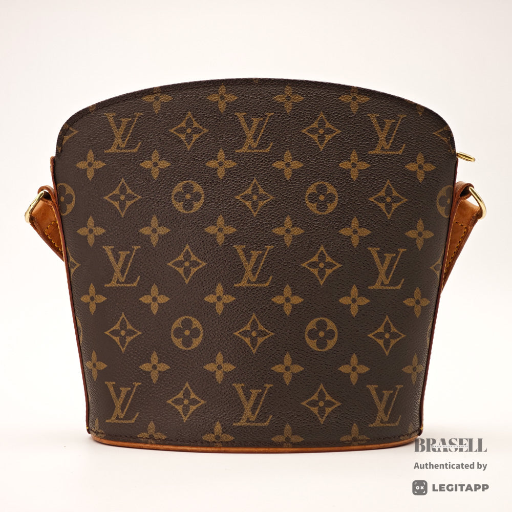 LOUIS VUITTON Monogram Drouot Women's Shoulder Bag M51290【ImportFeeFREE】
