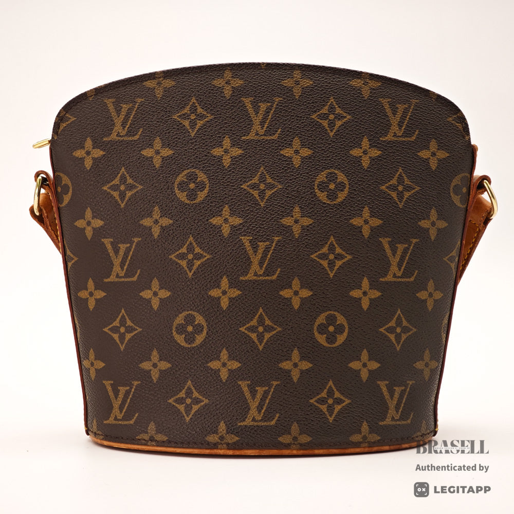 LOUIS VUITTON Monogram Drouot Women's Shoulder Bag M51290【ImportFeeFREE】