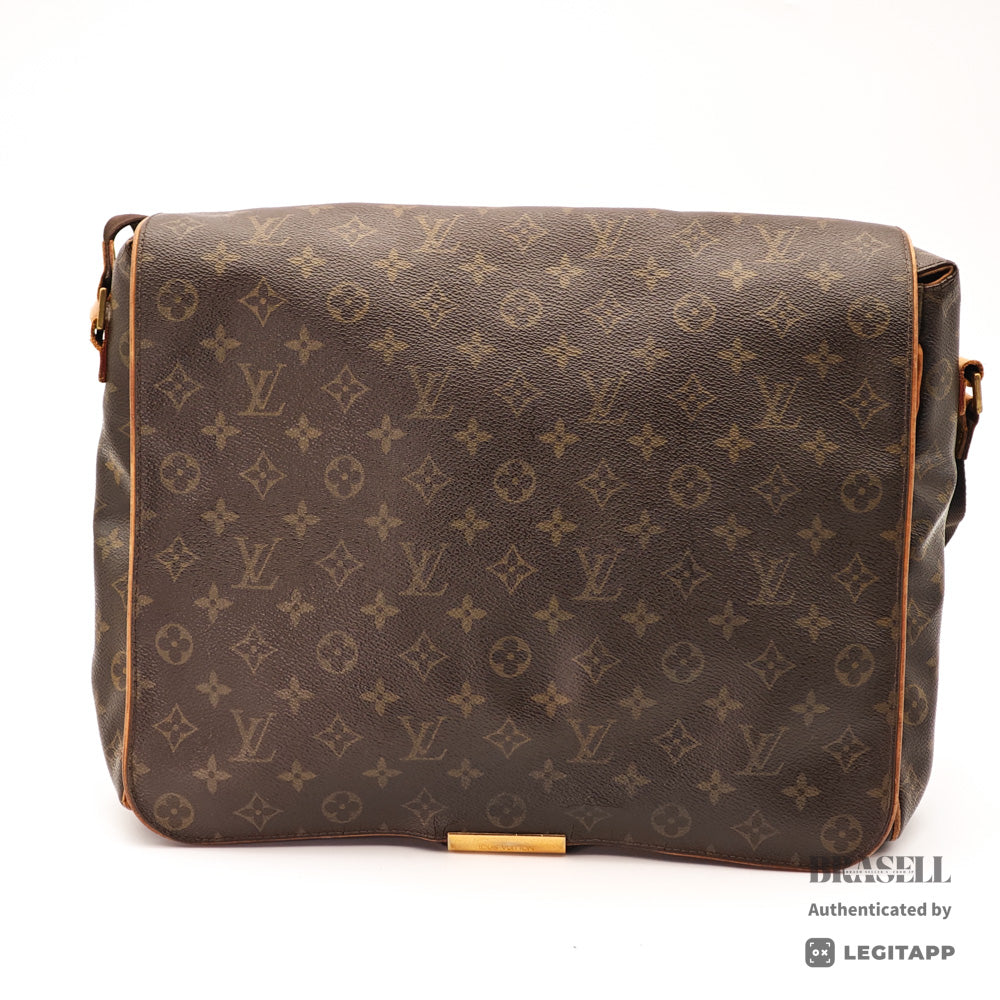 LOUIS VUITTON Abbesses Monogram Canvas Shoulder Bag M45257 【ImportFeeFREE】