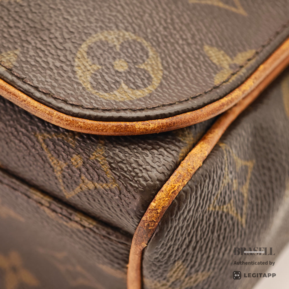 LOUIS VUITTON Abbesses Monogram Canvas Shoulder Bag M45257 【ImportFeeFREE】