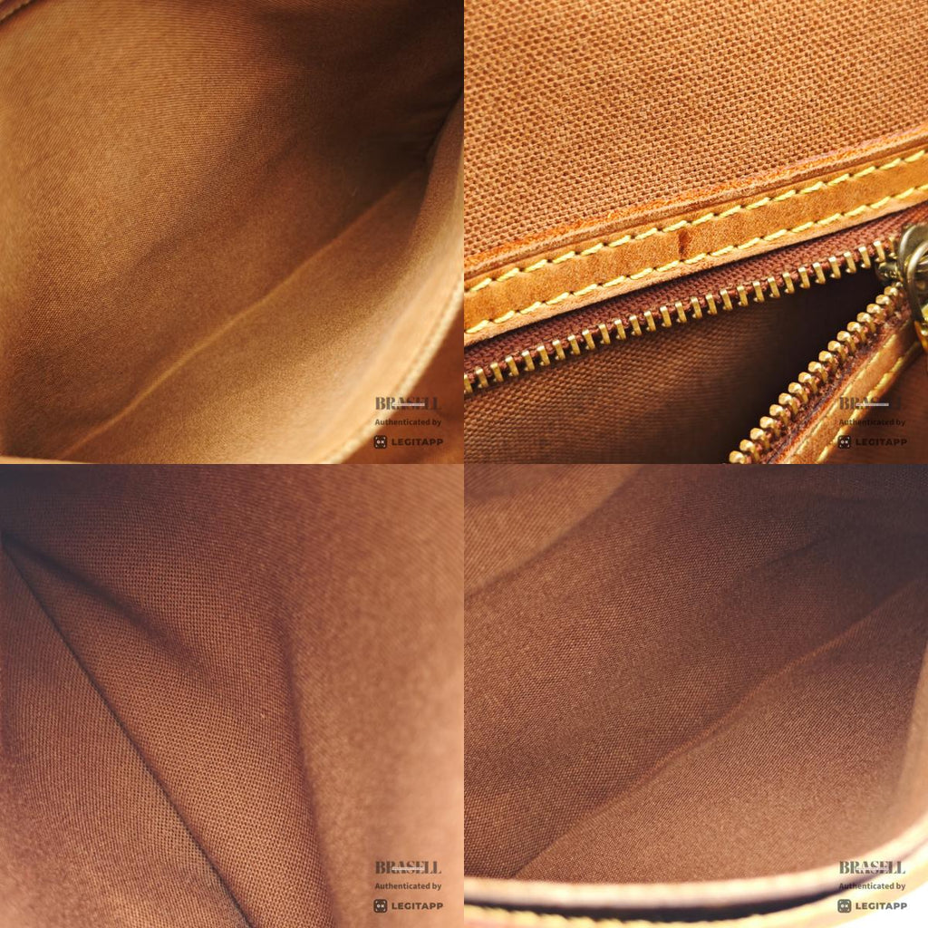 LOUIS VUITTON Abbesses Monogram Canvas Shoulder Bag M45257 【ImportFeeFREE】