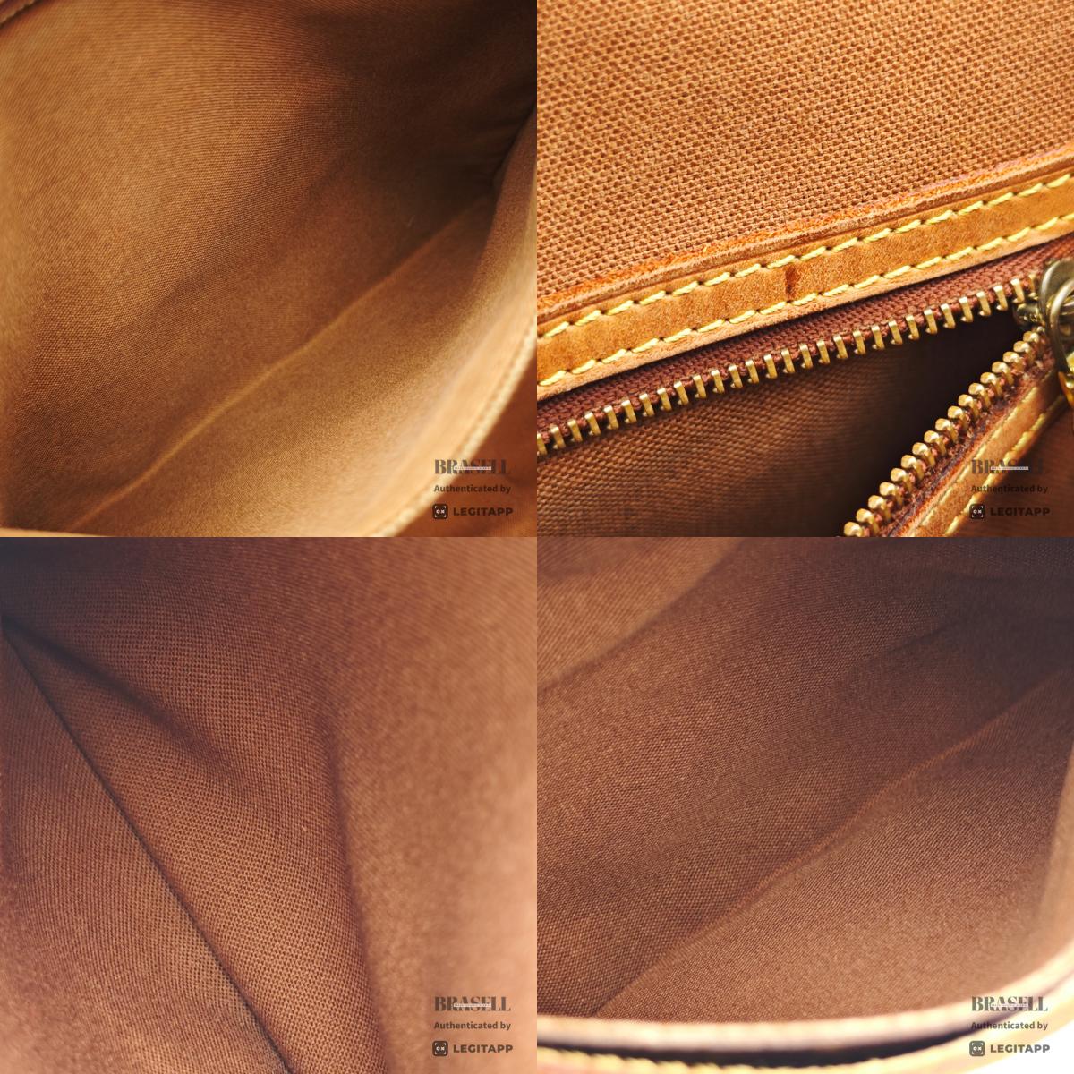 LOUIS VUITTON Abbesses Monogram Canvas Shoulder Bag M45257 【ImportFeeFREE】