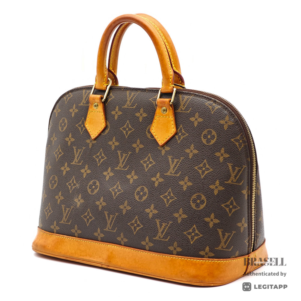 LOUIS VUITTON Alma PM Monogram Canvas Hand Bag M53151 【ImportFeeFREE】