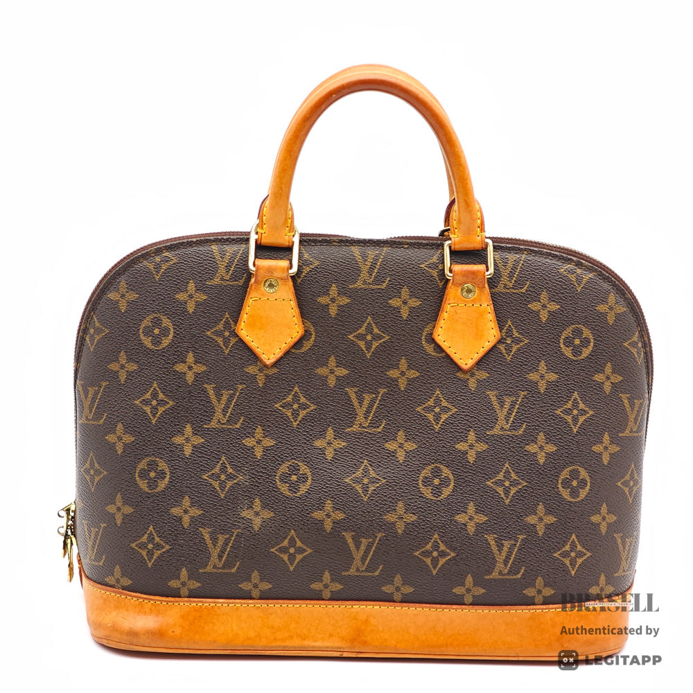 LOUIS VUITTON Alma PM Monogram Canvas Hand Bag M53151 【ImportFeeFREE】