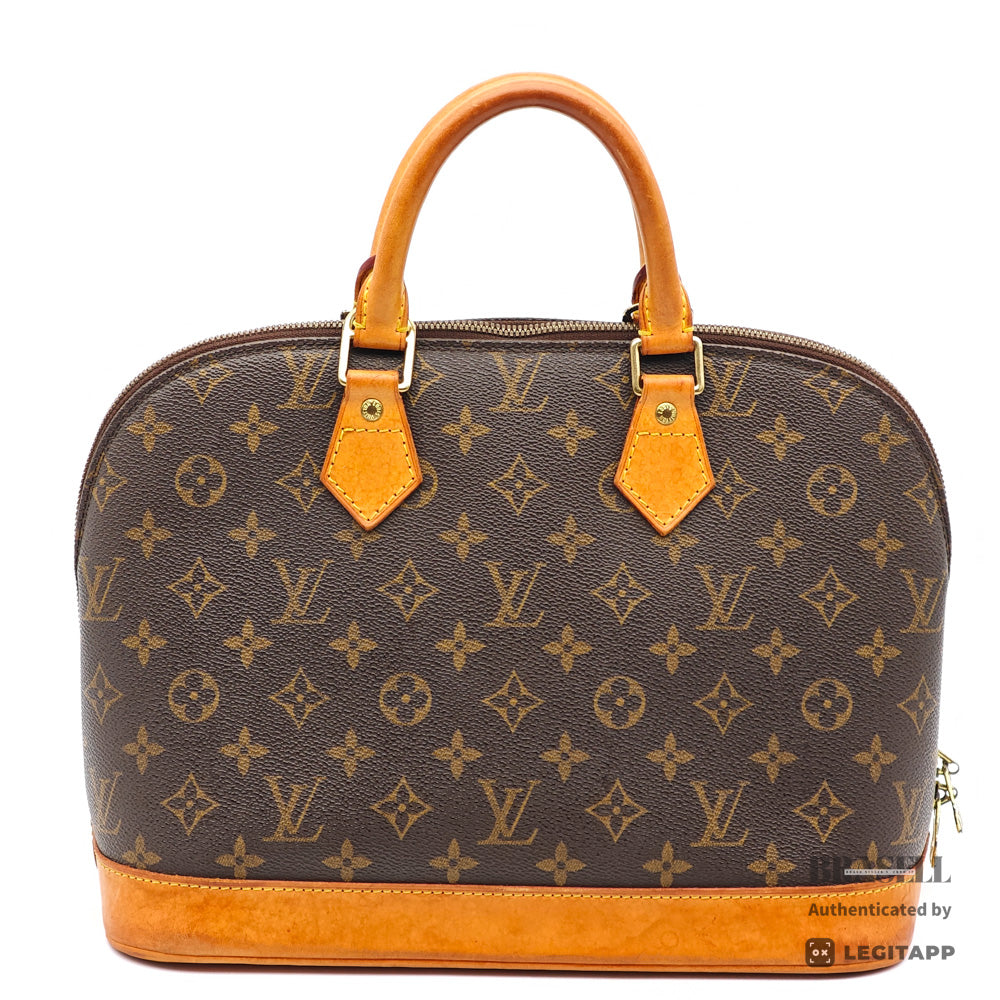 LOUIS VUITTON Alma PM Monogram Canvas Hand Bag M53151 【ImportFeeFREE】