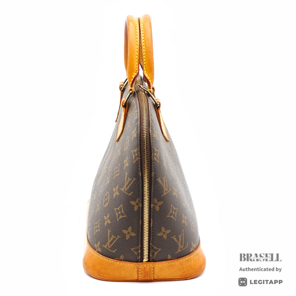 LOUIS VUITTON Alma PM Monogram Canvas Hand Bag M53151 【ImportFeeFREE】