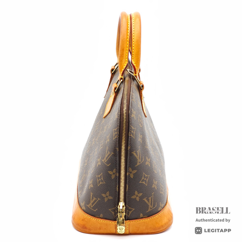 LOUIS VUITTON Alma PM Monogram Canvas Hand Bag M53151 【ImportFeeFREE】