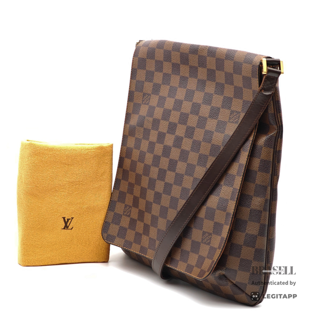LOUIS VUITTON Musette Damier Canvas Shoulder Bag N51302 【ImportFeeFREE】