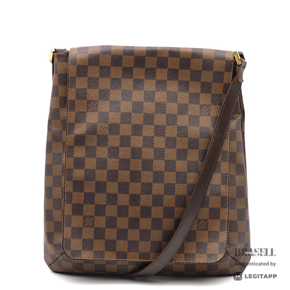LOUIS VUITTON Musette Damier Canvas Shoulder Bag N51302 【ImportFeeFREE】