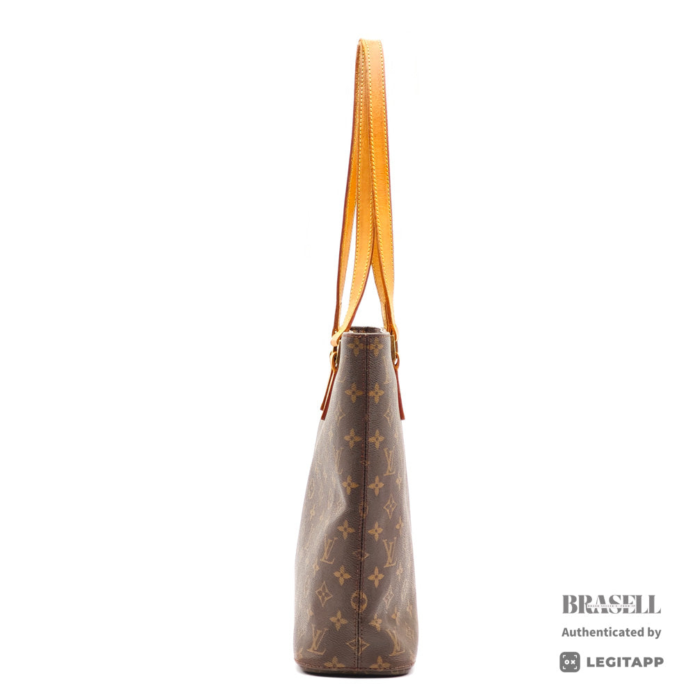 LOUIS VUITTON Luco Monogram Canvas Brown Tote Bag M51155 【ImportFeeFREE】