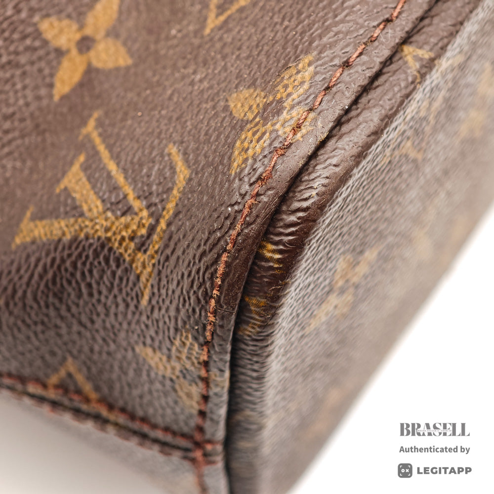 LOUIS VUITTON Luco Monogram Canvas Brown Tote Bag M51155 【ImportFeeFREE】