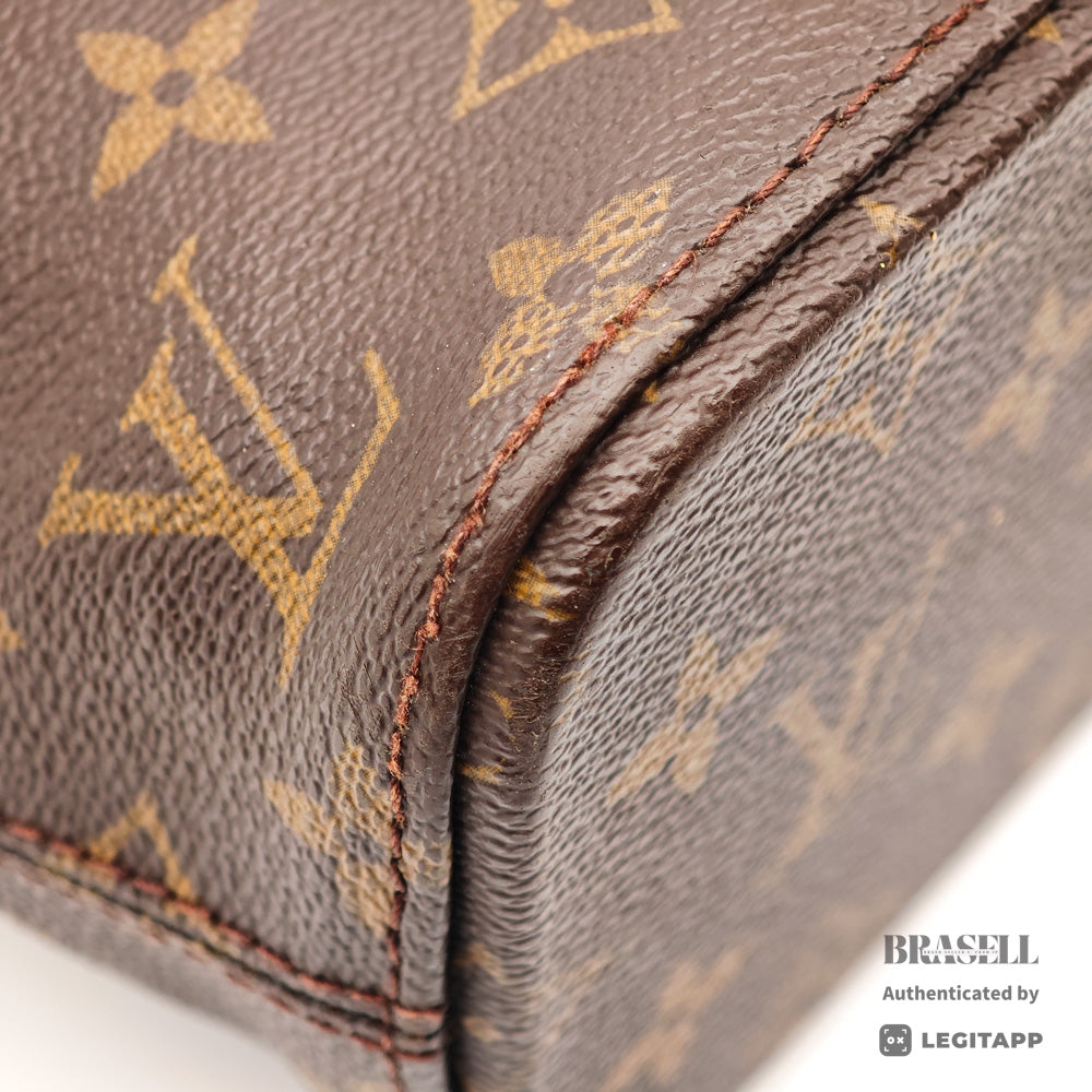 LOUIS VUITTON Luco Monogram Canvas Brown Tote Bag M51155 【ImportFeeFREE】
