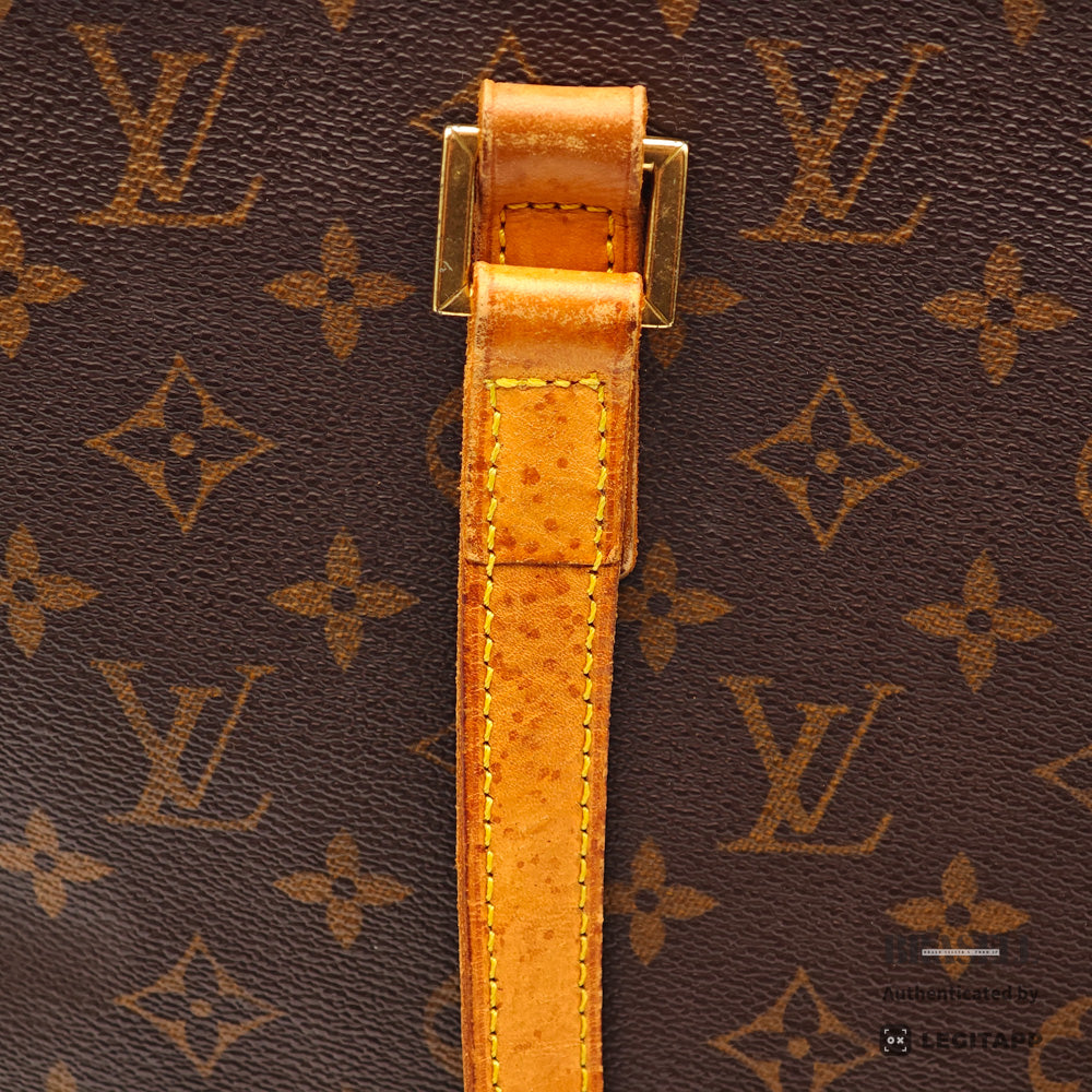 LOUIS VUITTON Luco Monogram Canvas Brown Tote Bag M51155 【ImportFeeFREE】