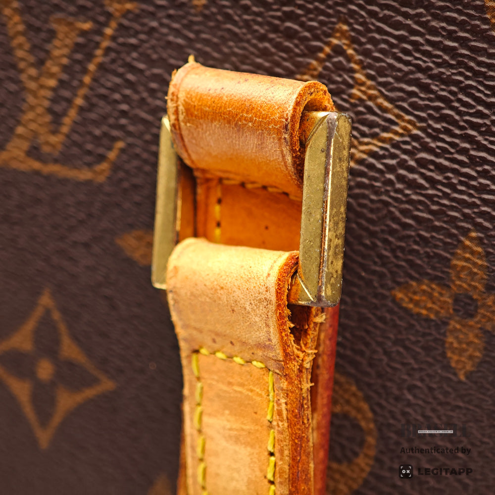 LOUIS VUITTON Luco Monogram Canvas Brown Tote Bag M51155 【ImportFeeFREE】