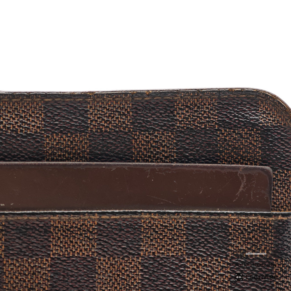 LOUIS VUITTON Noe BB Damier Canvas Brown Clutch Bag N51993 【ImportFeeFREE】