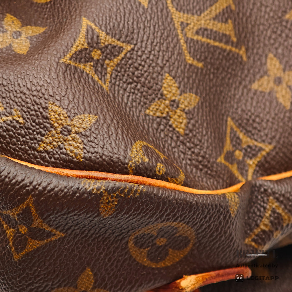LOUIS VUITTON Saumur 43 Monogram Canvas Brown Crossbody Bag 【ImportFeeFREE】