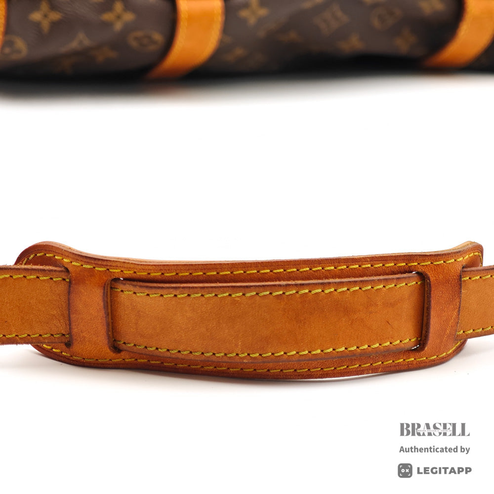 LOUIS VUITTON Saumur 43 Monogram Canvas Brown Crossbody Bag 【ImportFeeFREE】