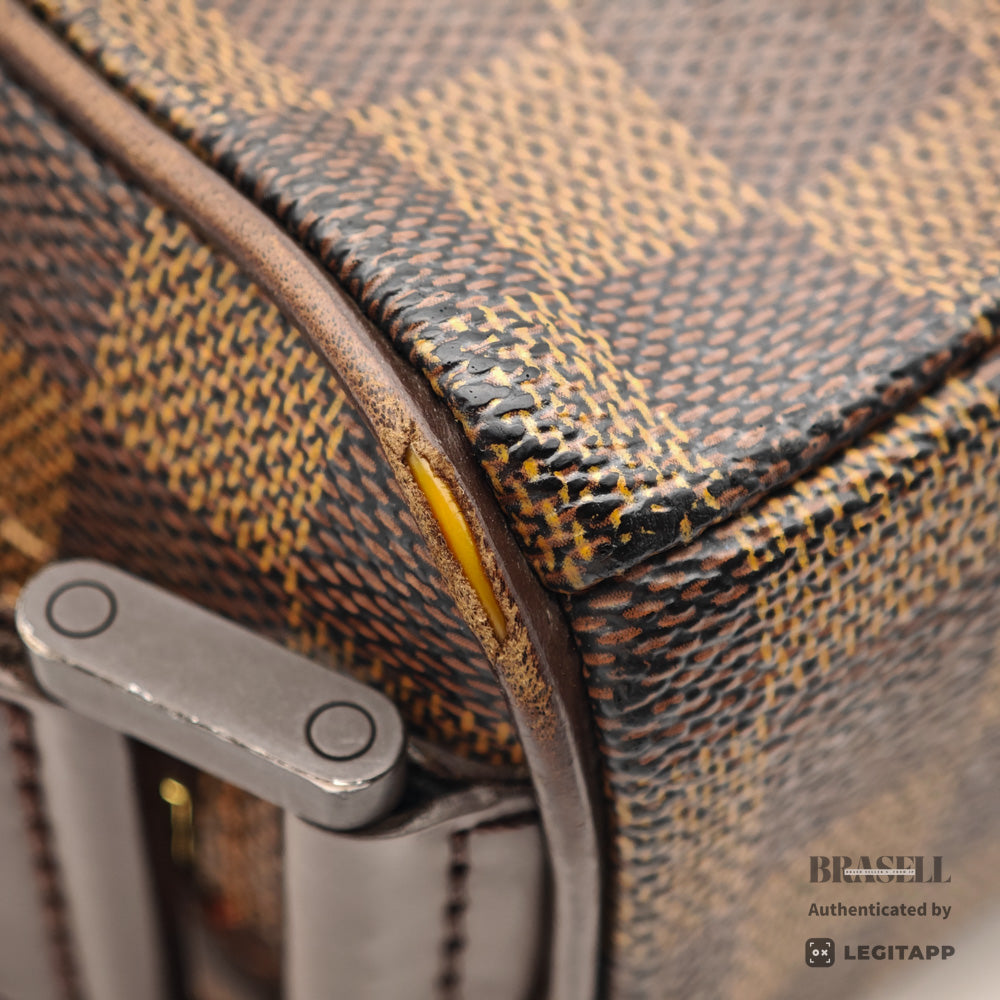 LOUIS VUITTON Damier Canvas Brown Shoulder Bag N41442 【ImportFeeFREE】