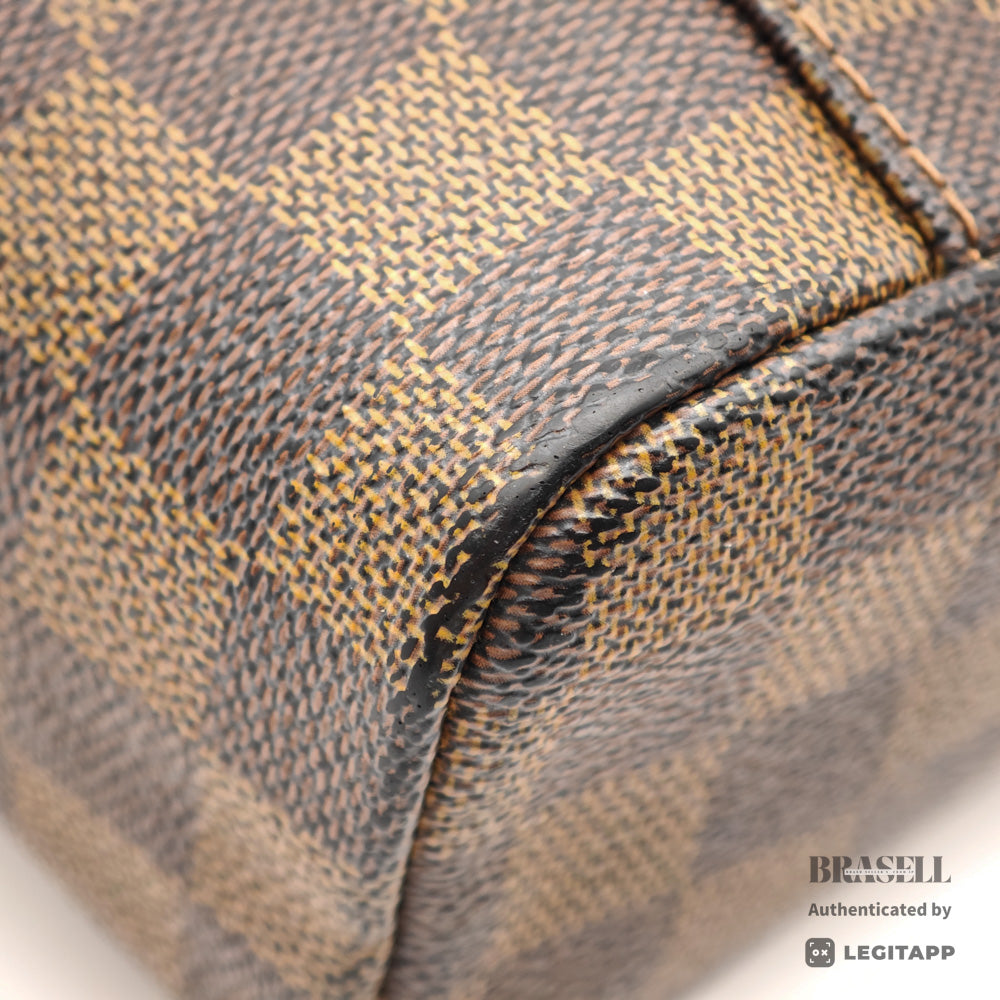 LOUIS VUITTON Damier Canvas Brown Shoulder Bag N41442 【ImportFeeFREE】