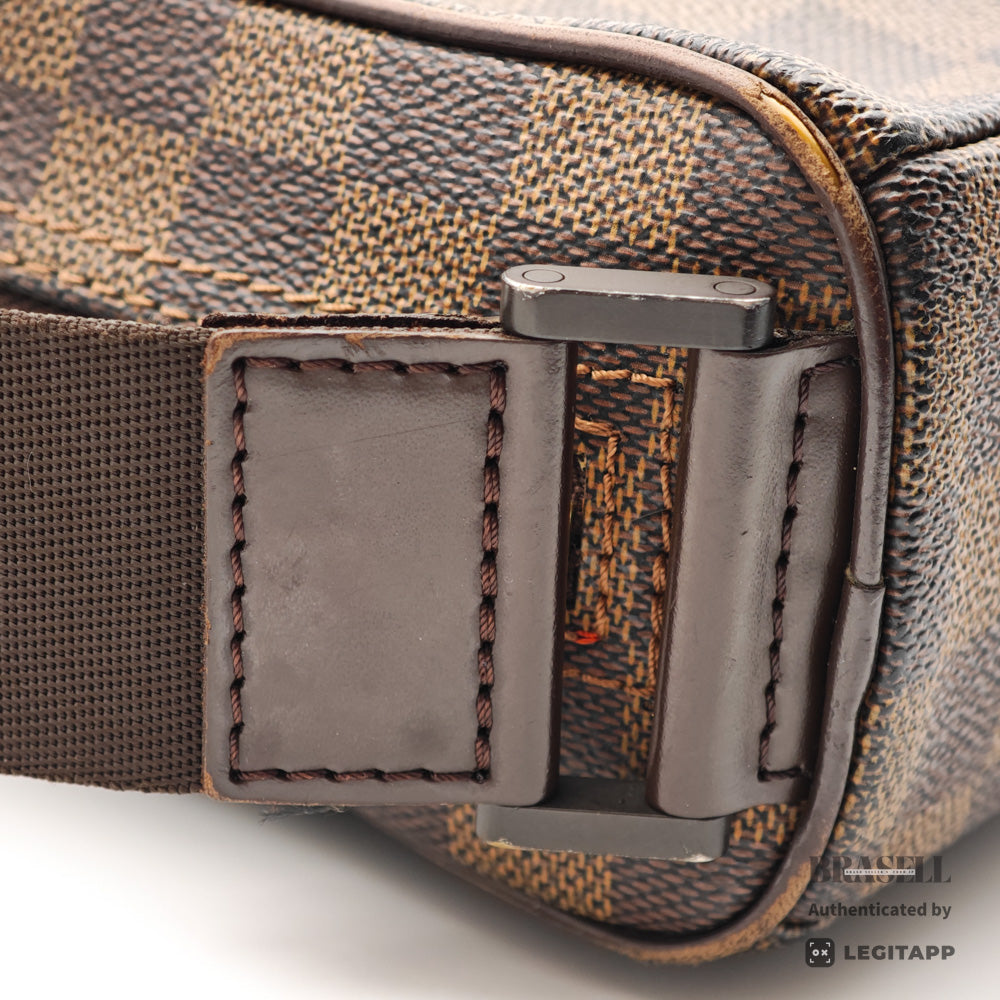LOUIS VUITTON Damier Canvas Brown Shoulder Bag N41442 【ImportFeeFREE】