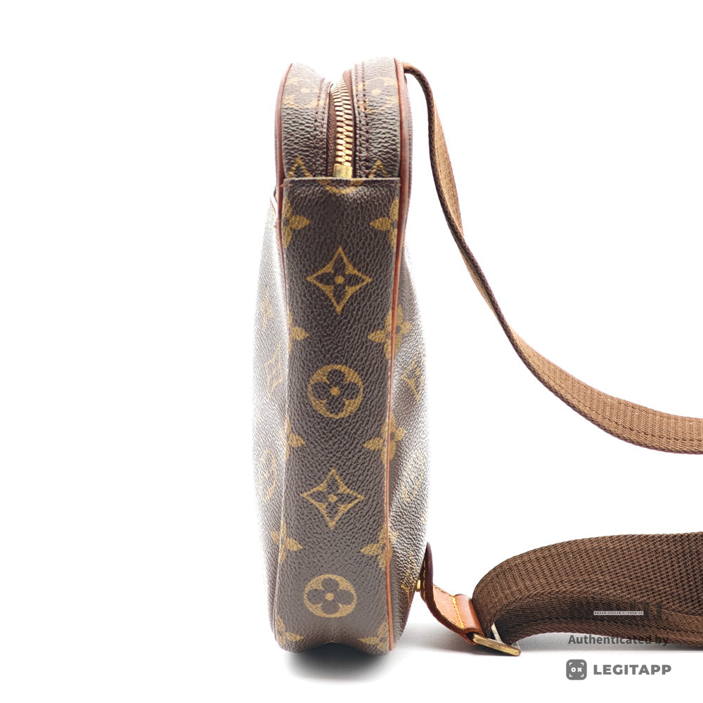 LOUIS VUITTON Monogram Canvas Brown Waist Bag M51870 【ImportFeeFREE】