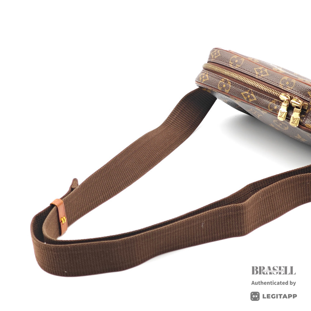 LOUIS VUITTON Monogram Canvas Brown Waist Bag M51870 【ImportFeeFREE】