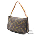 LOUIS VUITTON Pochette Monogram Canvas Brown Shoulder Bag 【ImportFeeFREE】