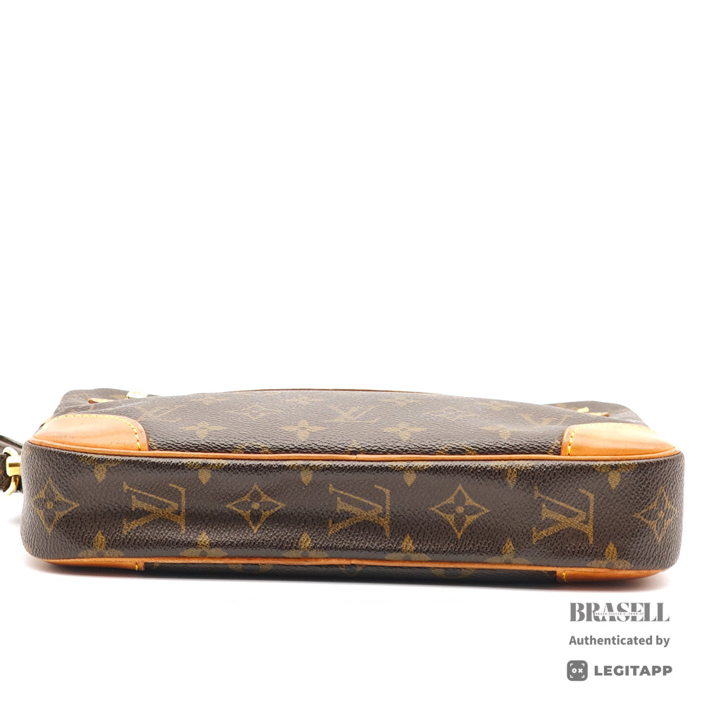 LOUIS VUITTON Marly Dragonne Monogram Canvas Clutch Bag M51825 【ImportFeeFREE】