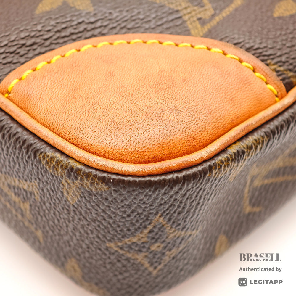 LOUIS VUITTON Marly Dragonne Monogram Canvas Clutch Bag M51825 【ImportFeeFREE】