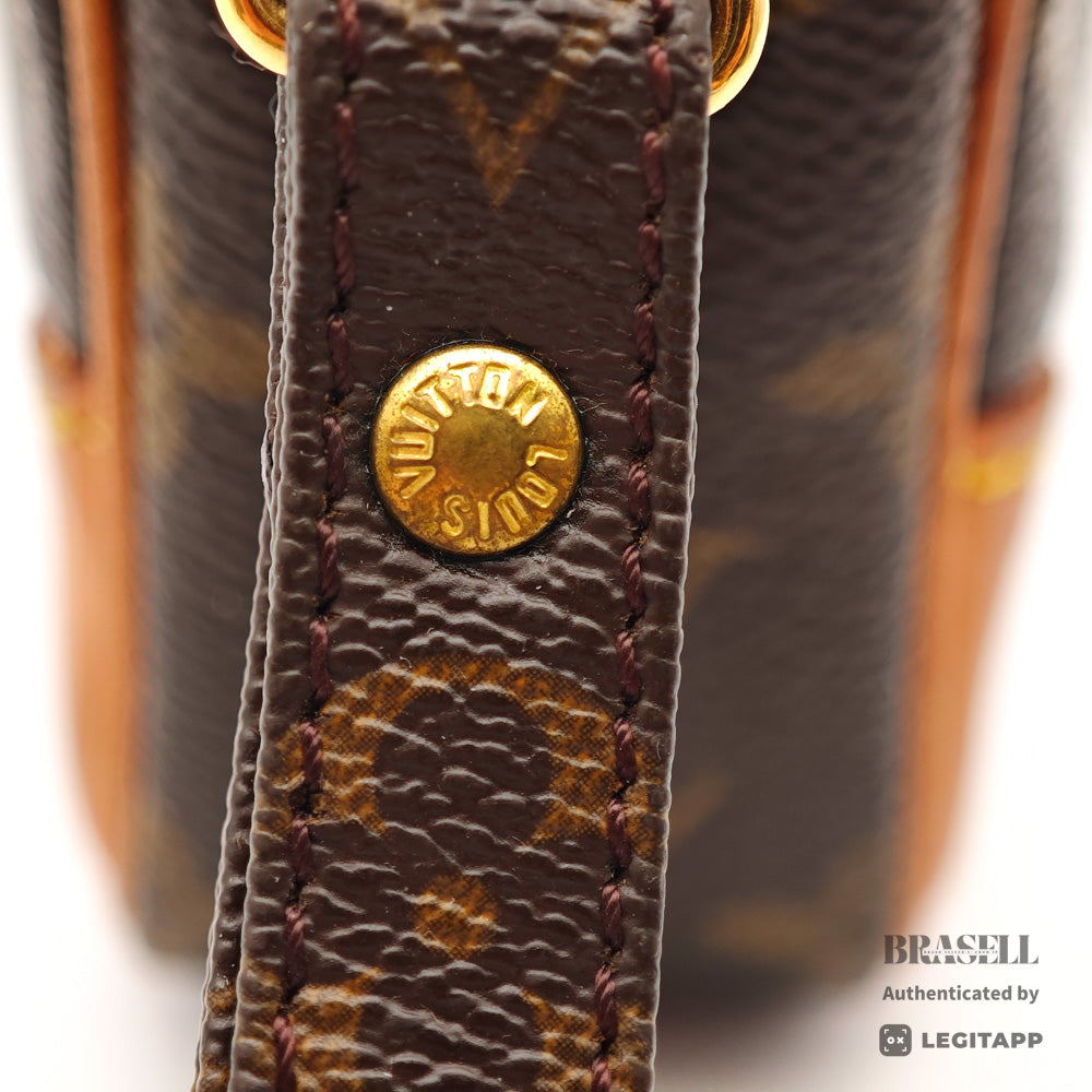 LOUIS VUITTON Marly Dragonne Monogram Canvas Clutch Bag M51825 【ImportFeeFREE】