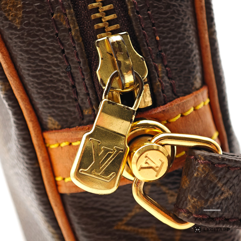 LOUIS VUITTON Marly Dragonne Monogram Canvas Clutch Bag M51825 【ImportFeeFREE】
