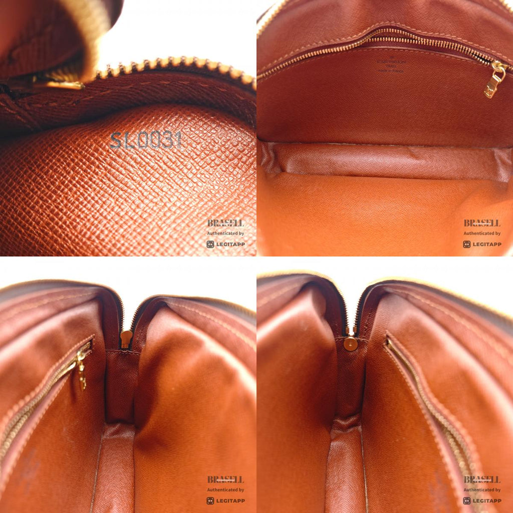 LOUIS VUITTON Marly Dragonne Monogram Canvas Clutch Bag M51825 【ImportFeeFREE】