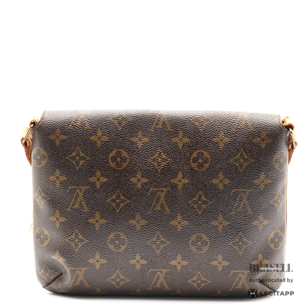 LOUIS VUITTON Musette Tango Long Monogram CanvasShoulder Bag 【ImportFeeFREE】