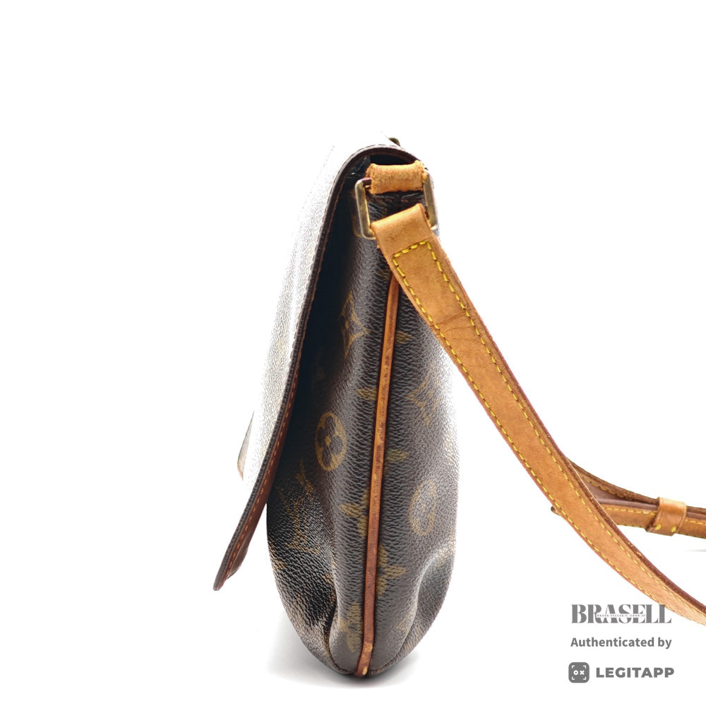 LOUIS VUITTON Musette Tango Long Monogram CanvasShoulder Bag 【ImportFeeFREE】