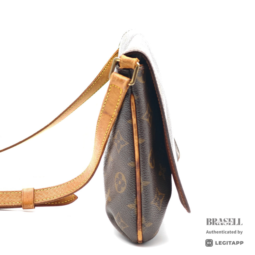 LOUIS VUITTON Musette Tango Long Monogram CanvasShoulder Bag 【ImportFeeFREE】