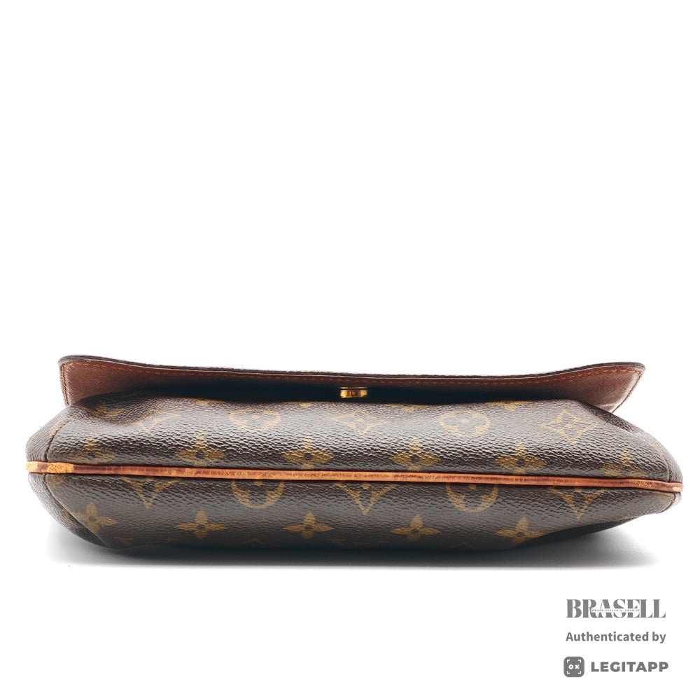LOUIS VUITTON Musette Tango Long Monogram CanvasShoulder Bag 【ImportFeeFREE】