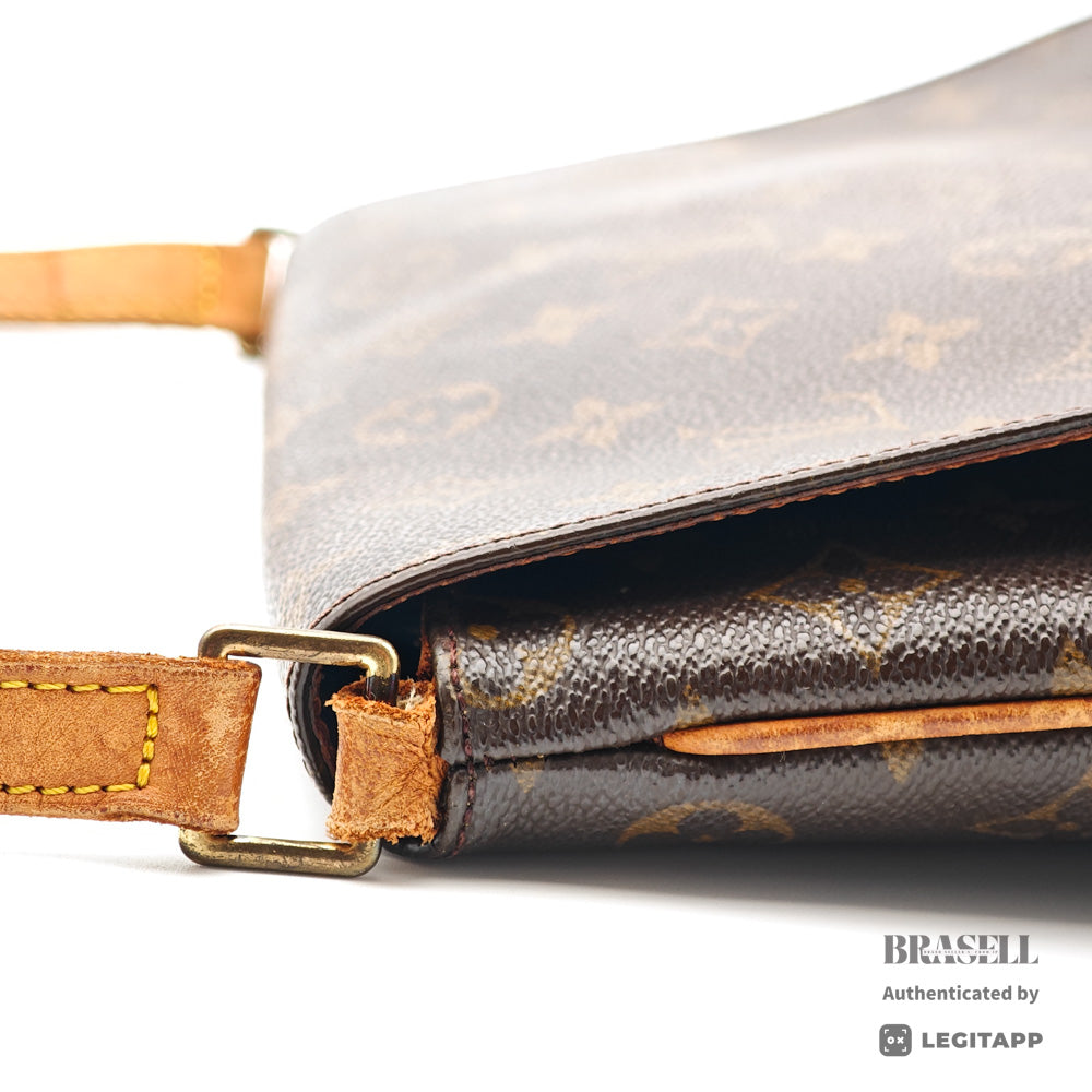 LOUIS VUITTON Musette Tango Long Monogram CanvasShoulder Bag 【ImportFeeFREE】