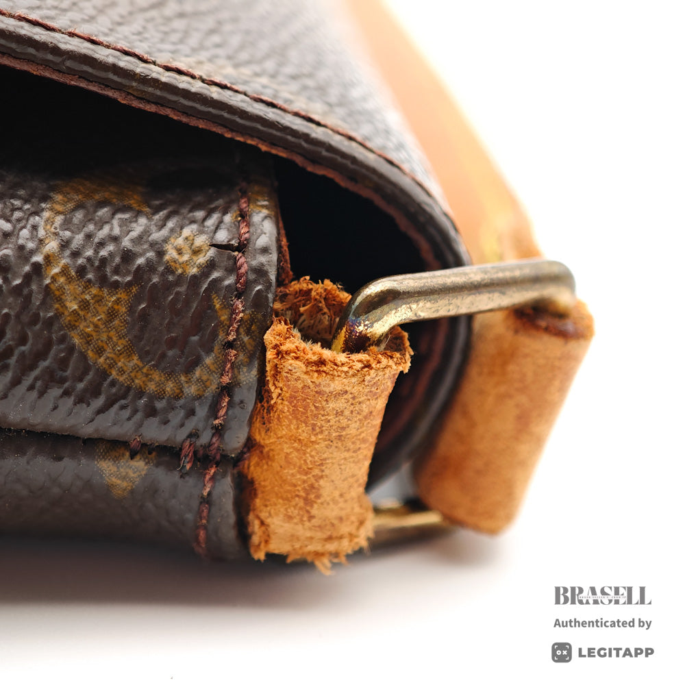 LOUIS VUITTON Musette Tango Long Monogram CanvasShoulder Bag 【ImportFeeFREE】