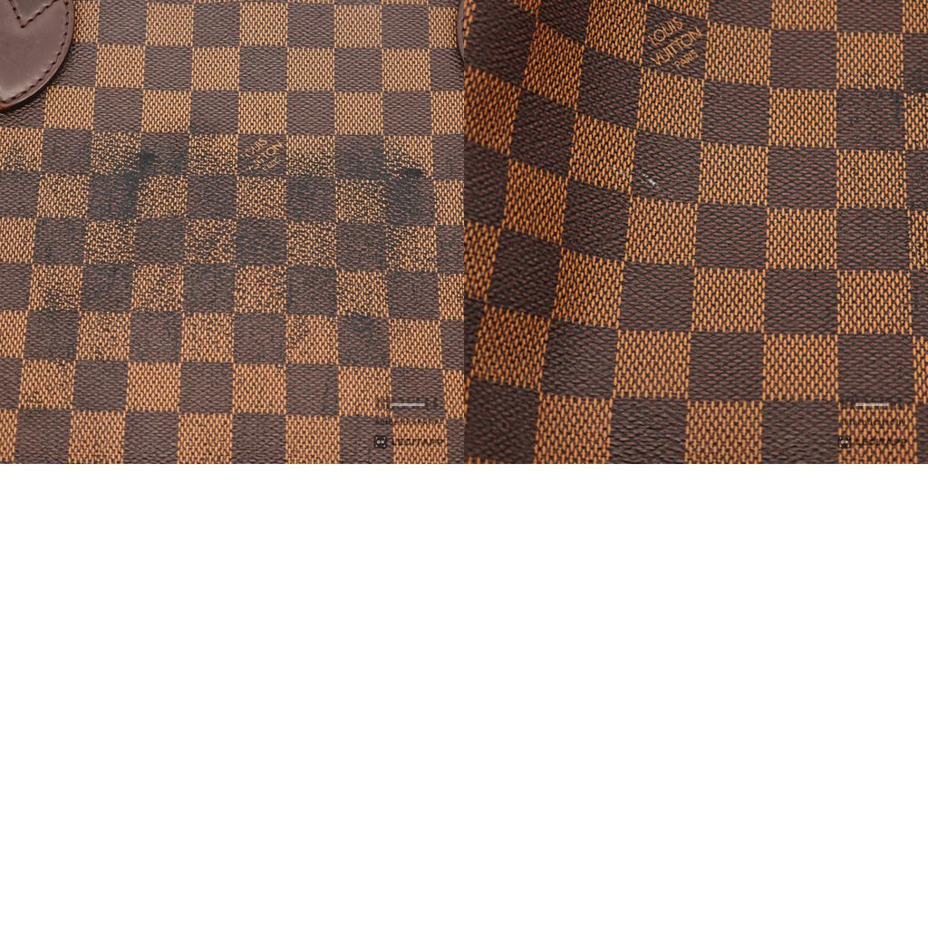 LOUIS VUITTON Neverfull MM Damier Canvas Brown Tote Bag N51105 【ImportFeeFREE】