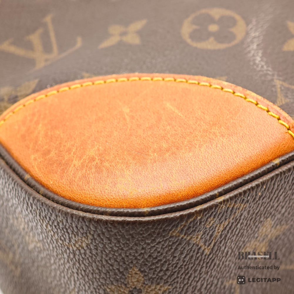 LOUIS VUITTON Boulogen Monogram Brown Shoulder Bag M51265【ImportFeeFREE】