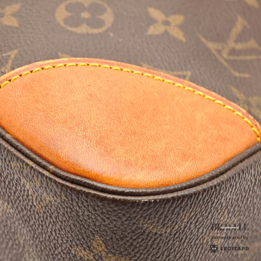 LOUIS VUITTON Boulogen Monogram Brown Shoulder Bag M51265【ImportFeeFREE】