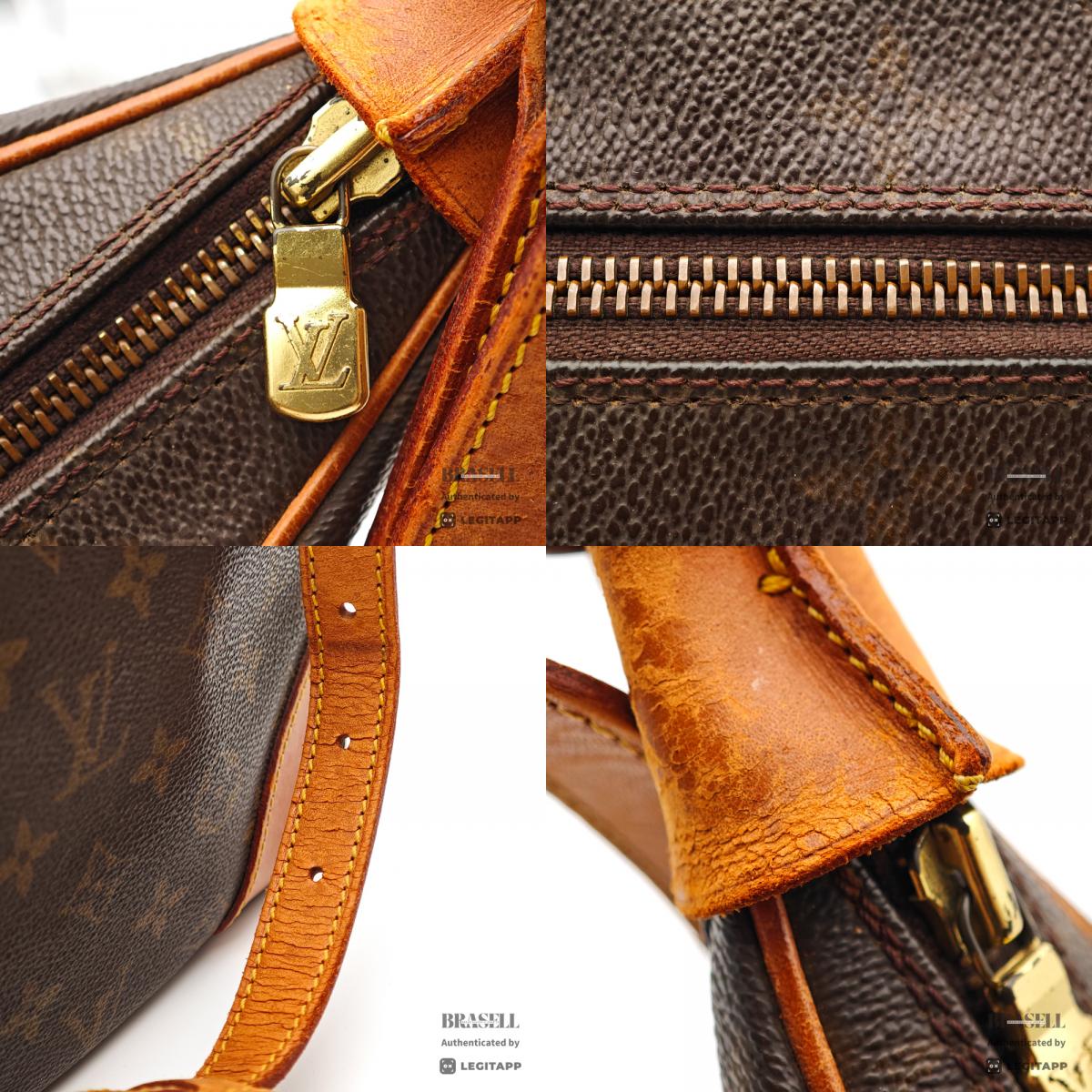 LOUIS VUITTON Boulogen Monogram Brown Shoulder Bag M51265【ImportFeeFREE】