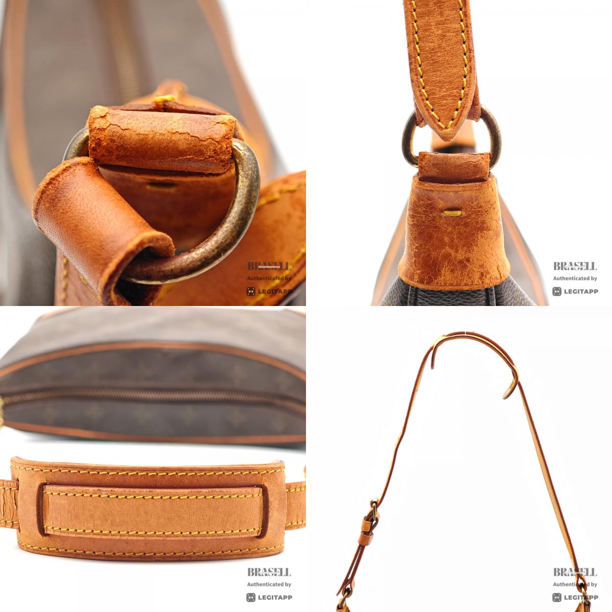 LOUIS VUITTON Boulogen Monogram Brown Shoulder Bag M51265【ImportFeeFREE】