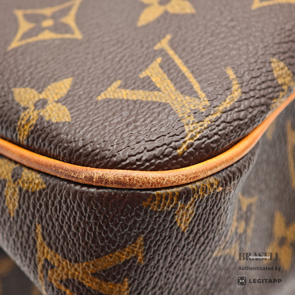 LOUIS VUITTON Batignolles Monogram Canvas Brown Tote Bag M51154【ImportFeeFREE】