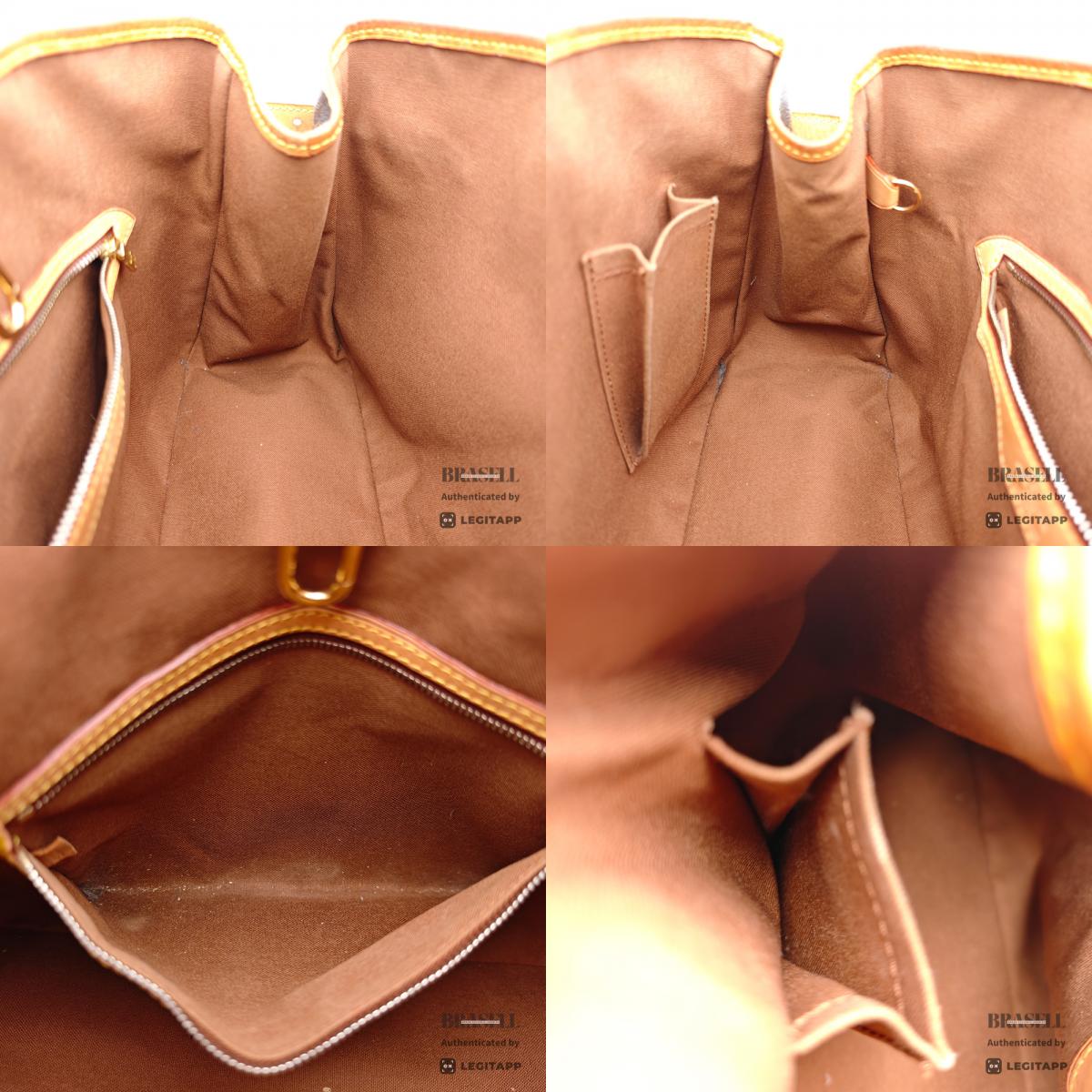 LOUIS VUITTON Batignolles Monogram Canvas Brown Tote Bag M51154【ImportFeeFREE】