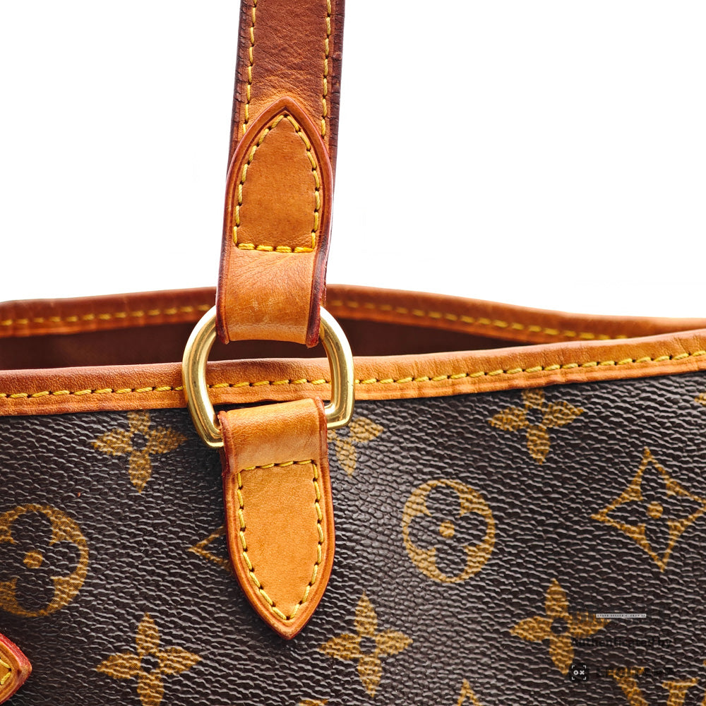 LOUIS VUITTON Batignolles Monogram Canvas Brown Tote Bag M51154【ImportFeeFREE】
