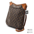 LOUIS VUITTON Odeon MM Monogram Canvas Brown Shoulder Bag 【ImportFeeFREE】