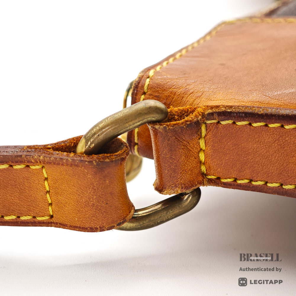 LOUIS VUITTON Odeon MM Monogram Canvas Brown Shoulder Bag 【ImportFeeFREE】