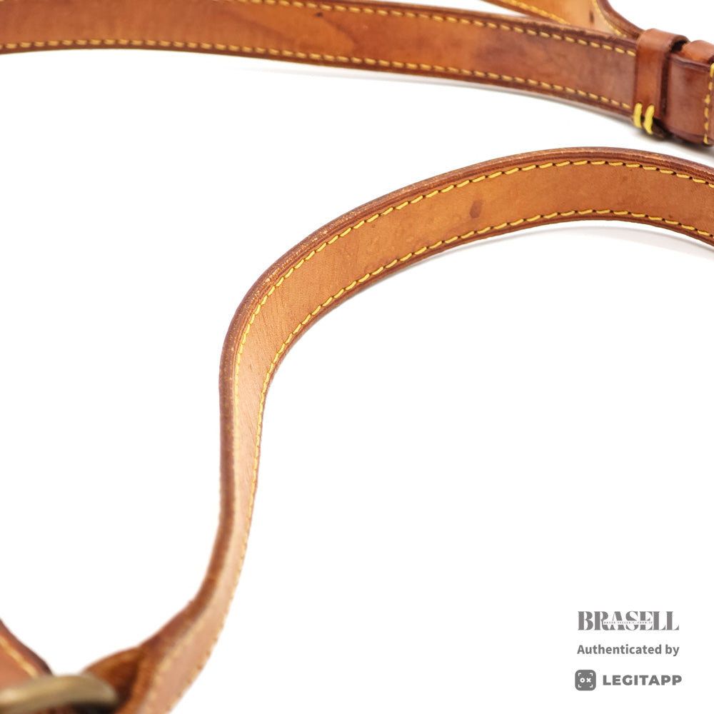 LOUIS VUITTON Odeon MM Monogram Canvas Brown Shoulder Bag 【ImportFeeFREE】