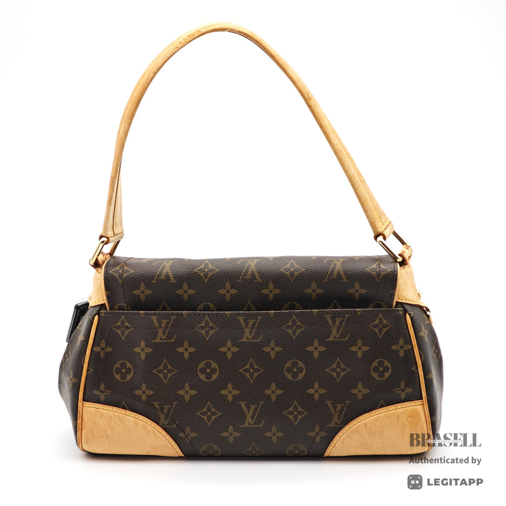 LOUIS VUITTON Beverly MM Monogram Canvas Brown Shoulder Bag【ImportFeeFREE】